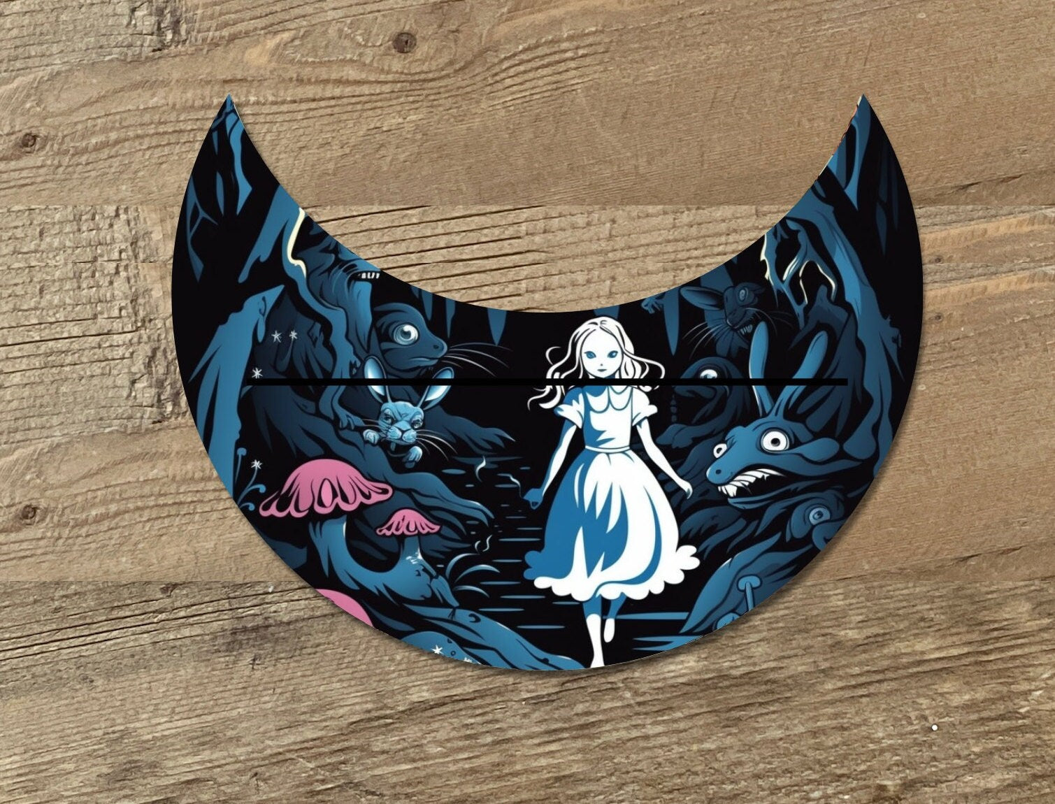Alice in Wonderland Single Tarot Card Holder - Alice in Wonderland Oracle Card Holder