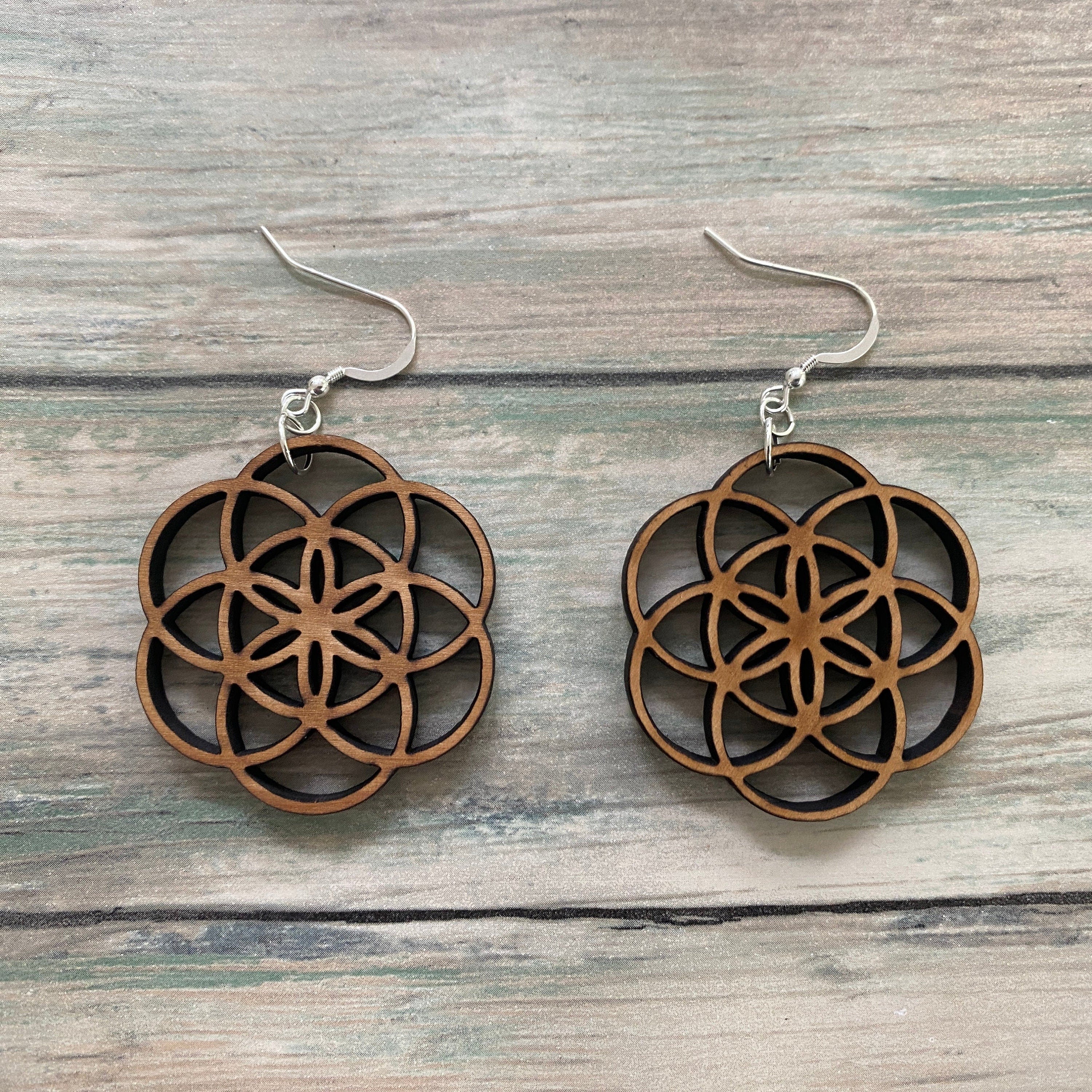 Flower of Life Earrings