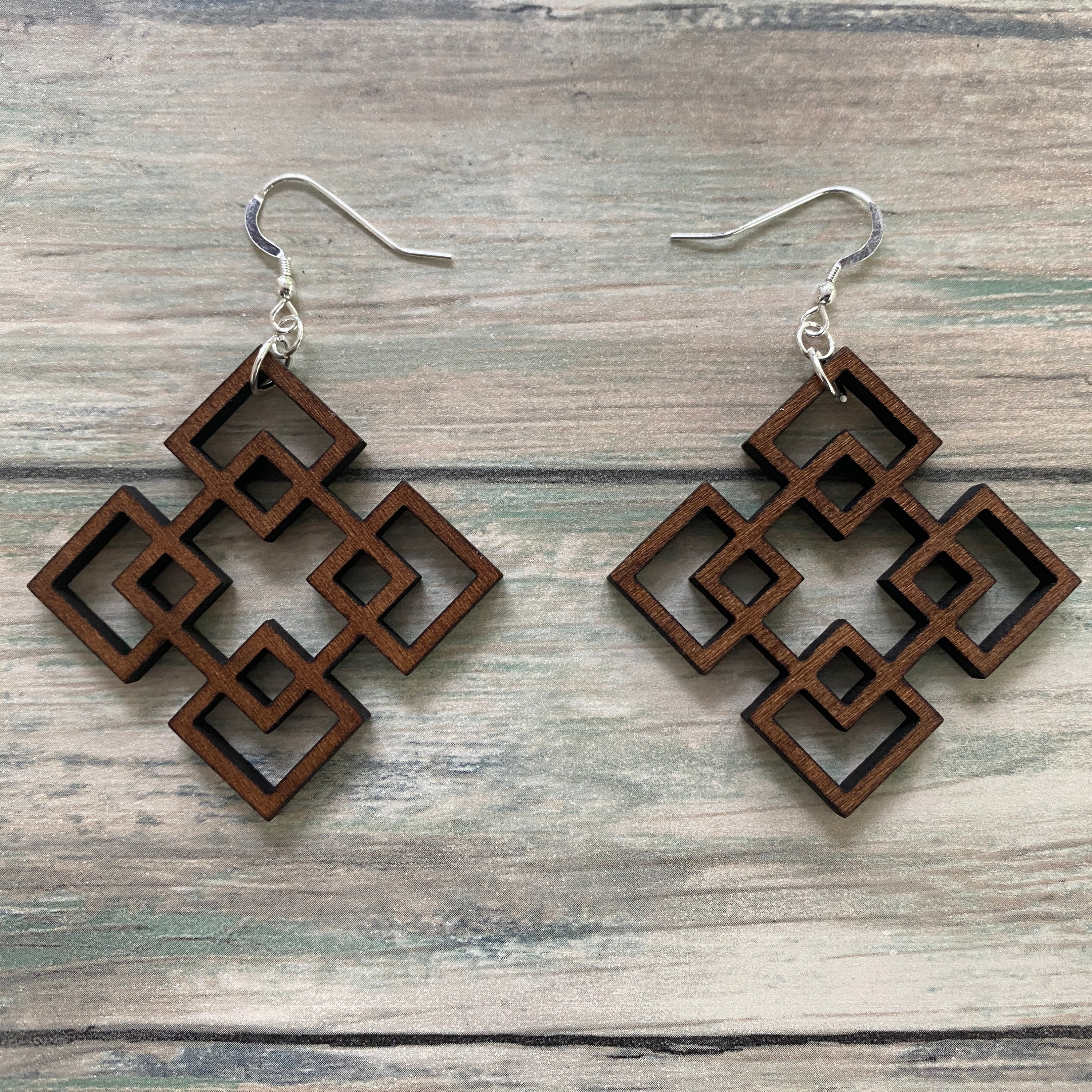 Square of Squares Earrings