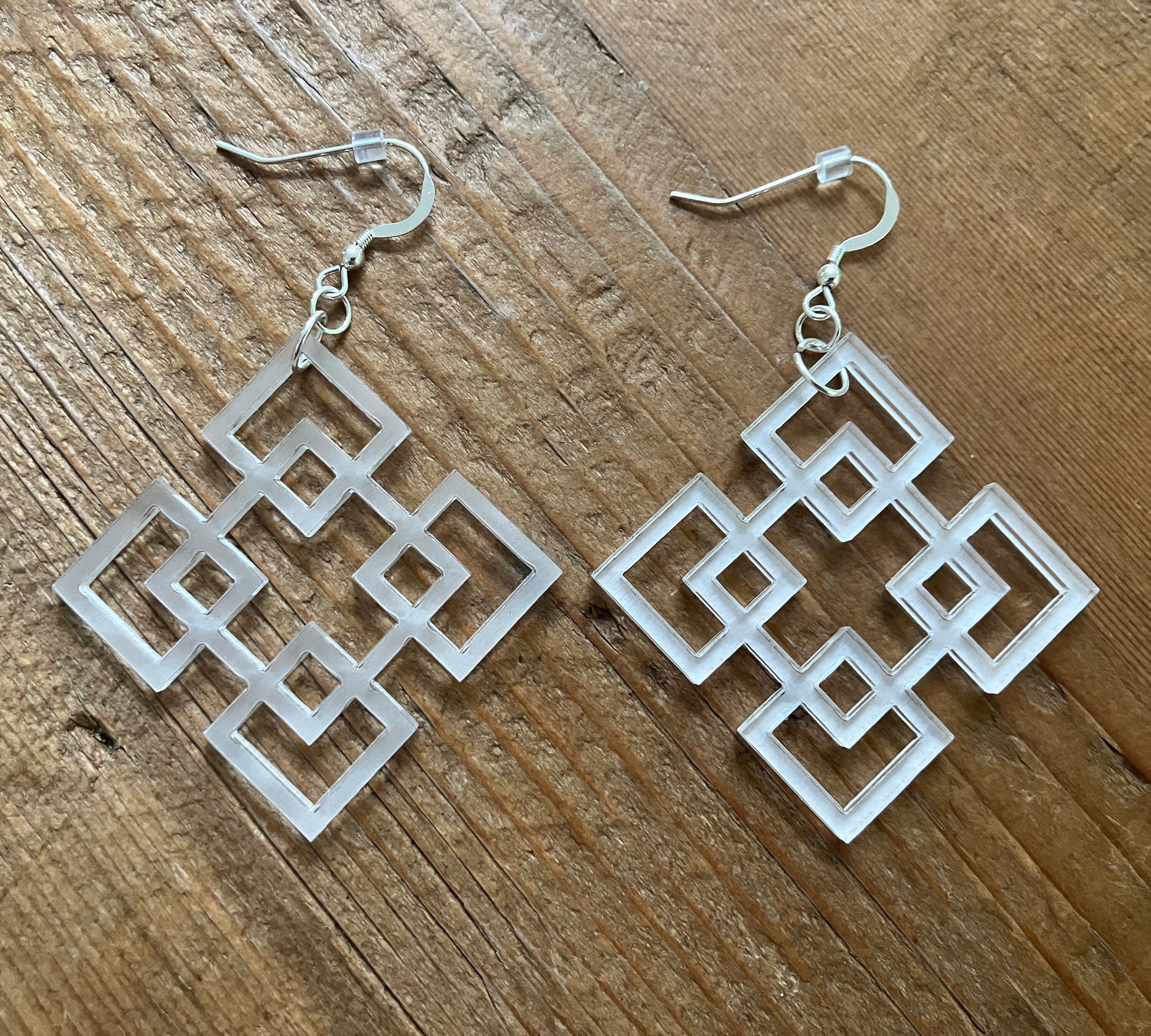 Square of Squares Earrings