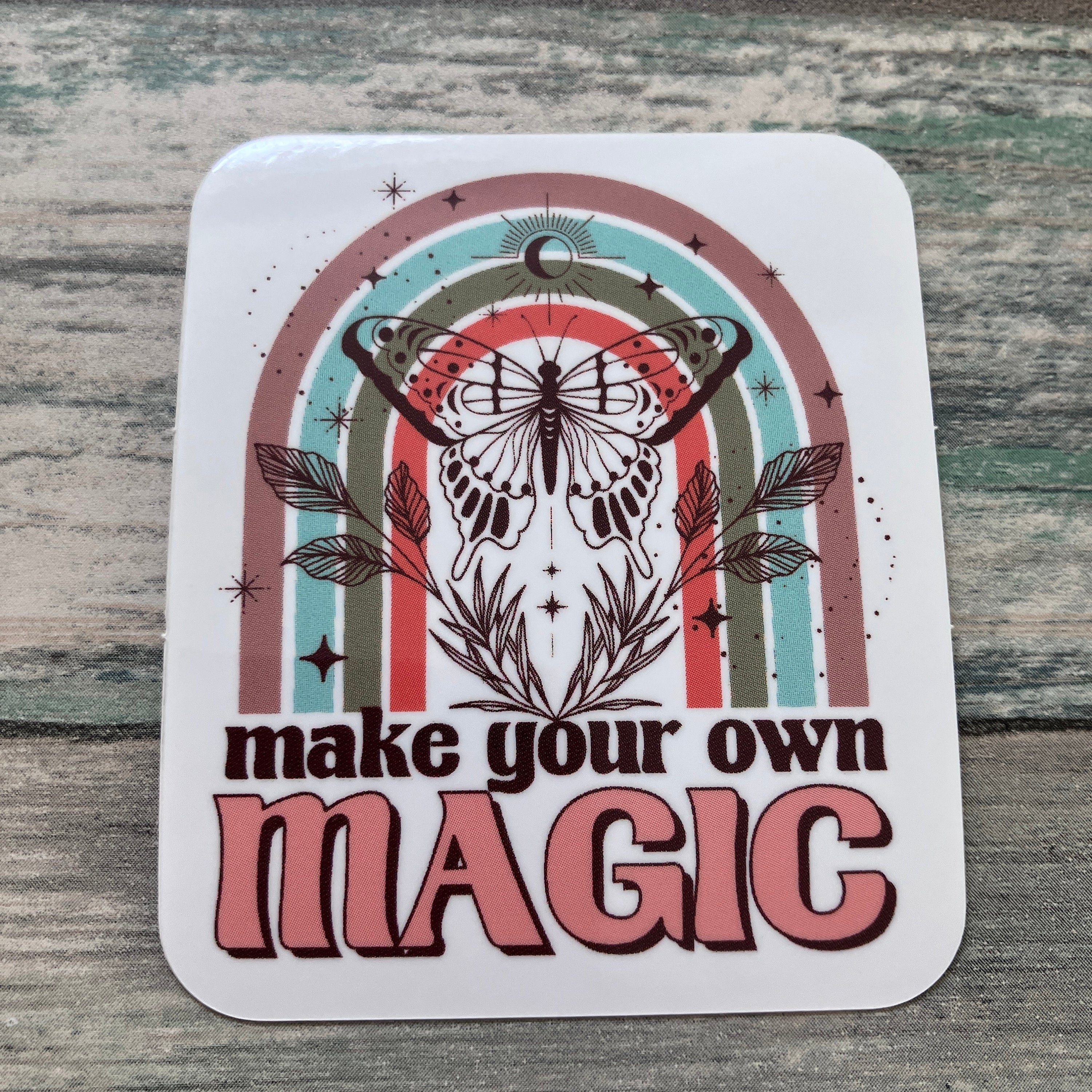 Make Your Own Magic Sticker - Vinyl Sticker - Vinyl Magic Sticker - Spiritual Sticker