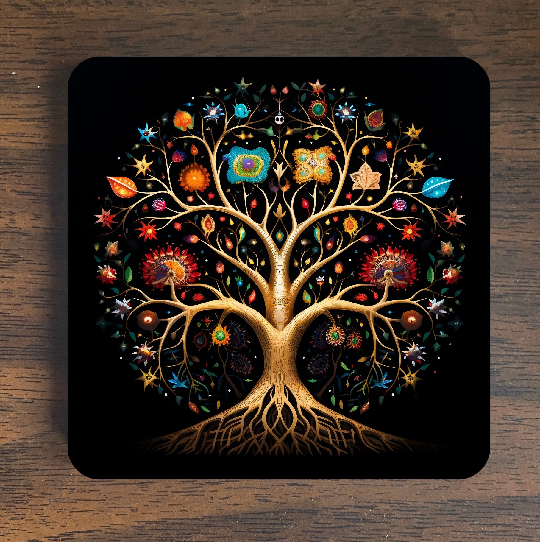 Celtic Tree Magnet - Celtic Tree of Life Refrigerator Magnet - Spiritual Magnet - Refrigerator Magnet