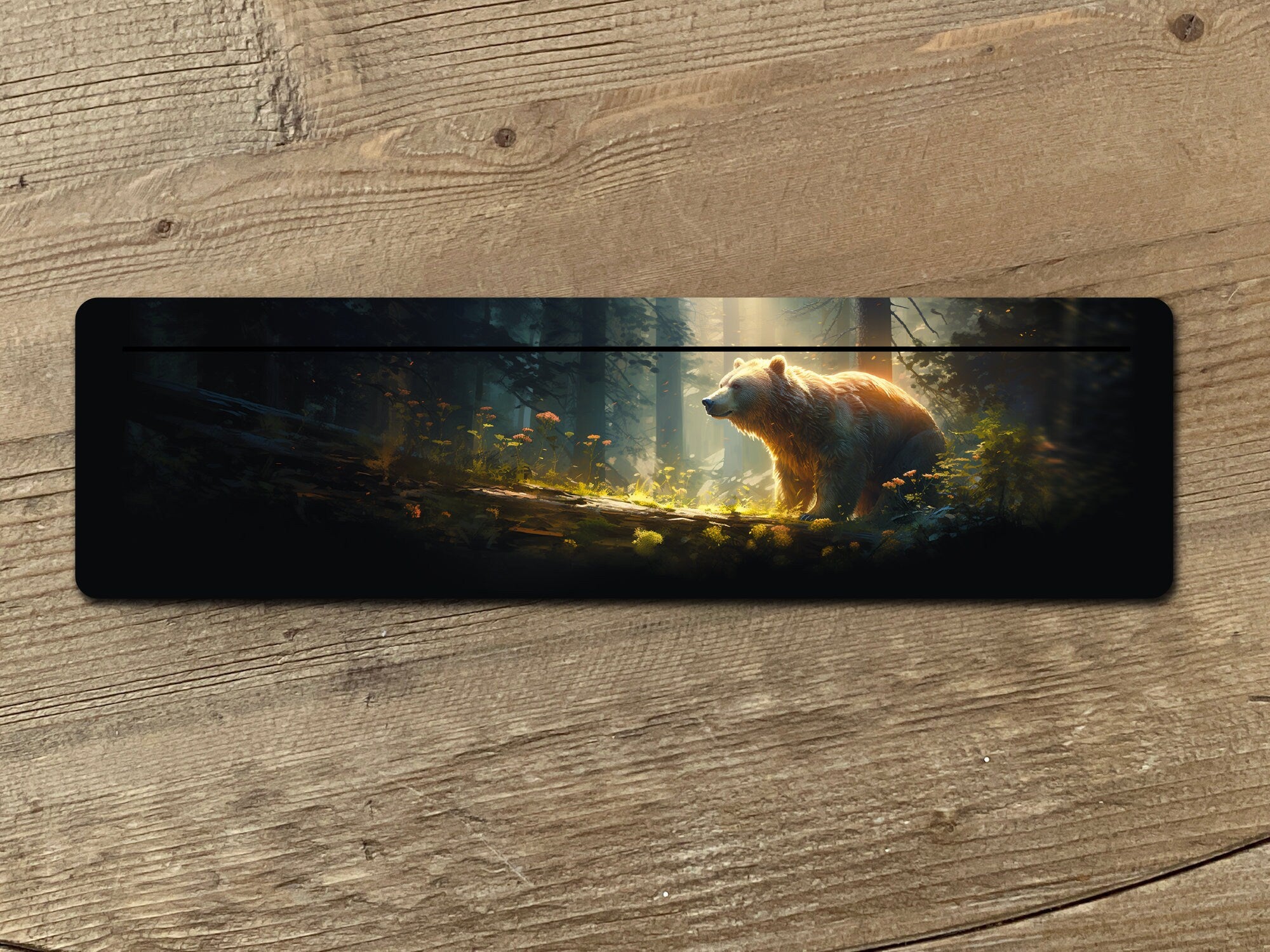 Bear Tarot Card Holder - Bear Card Holder - Bear Oracle Card Holder - Bear Photo Holder