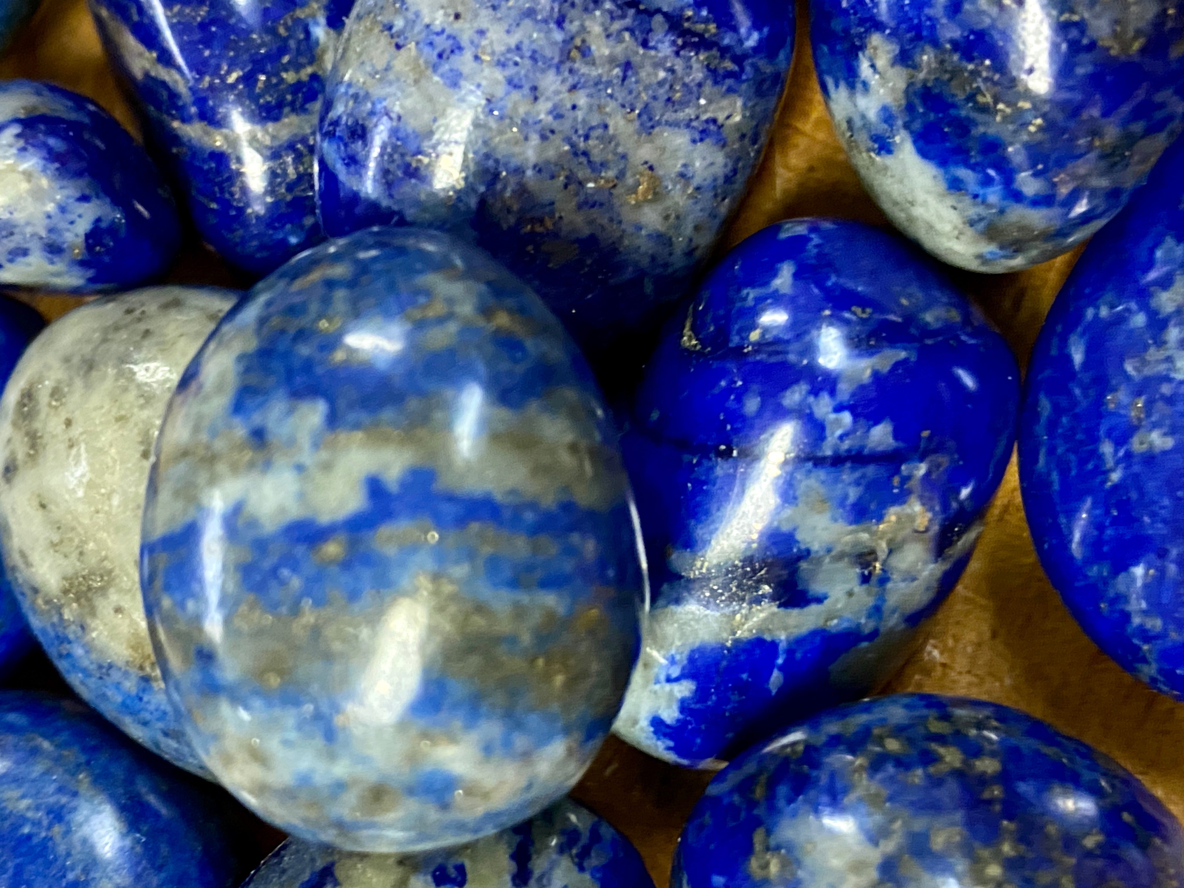 Lapis Lazuli TUMBLED Afghanistan