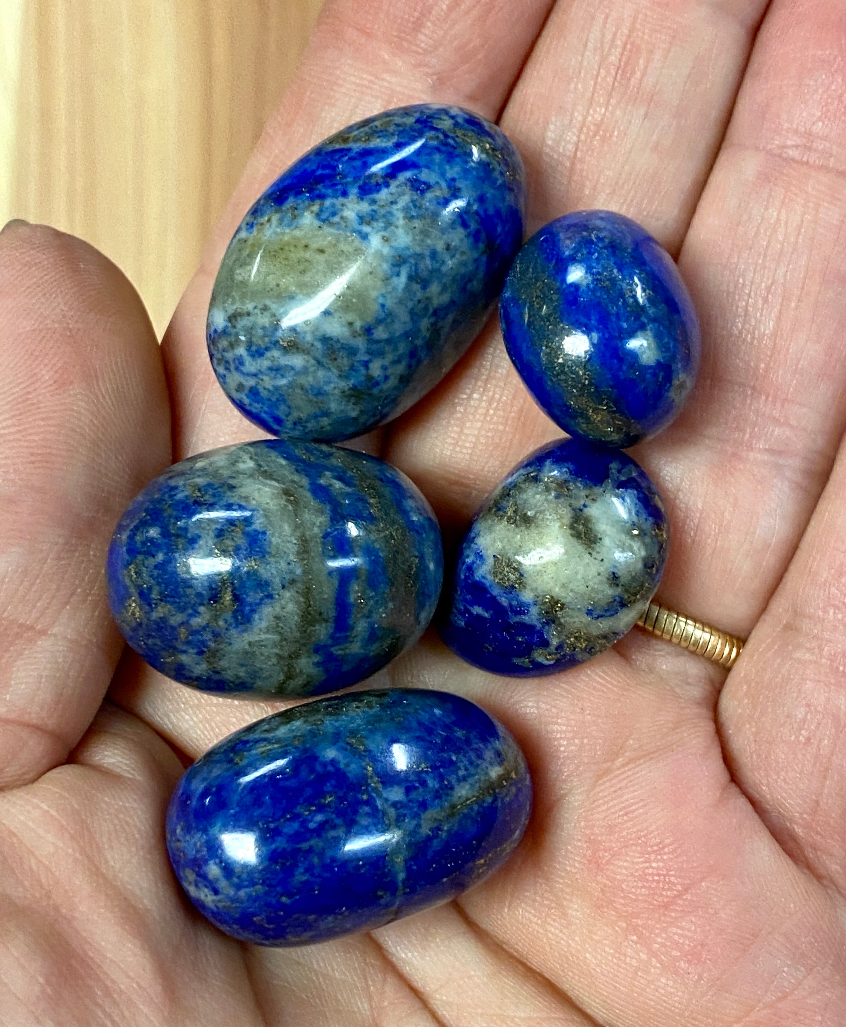 Lapis Lazuli TUMBLED Afghanistan