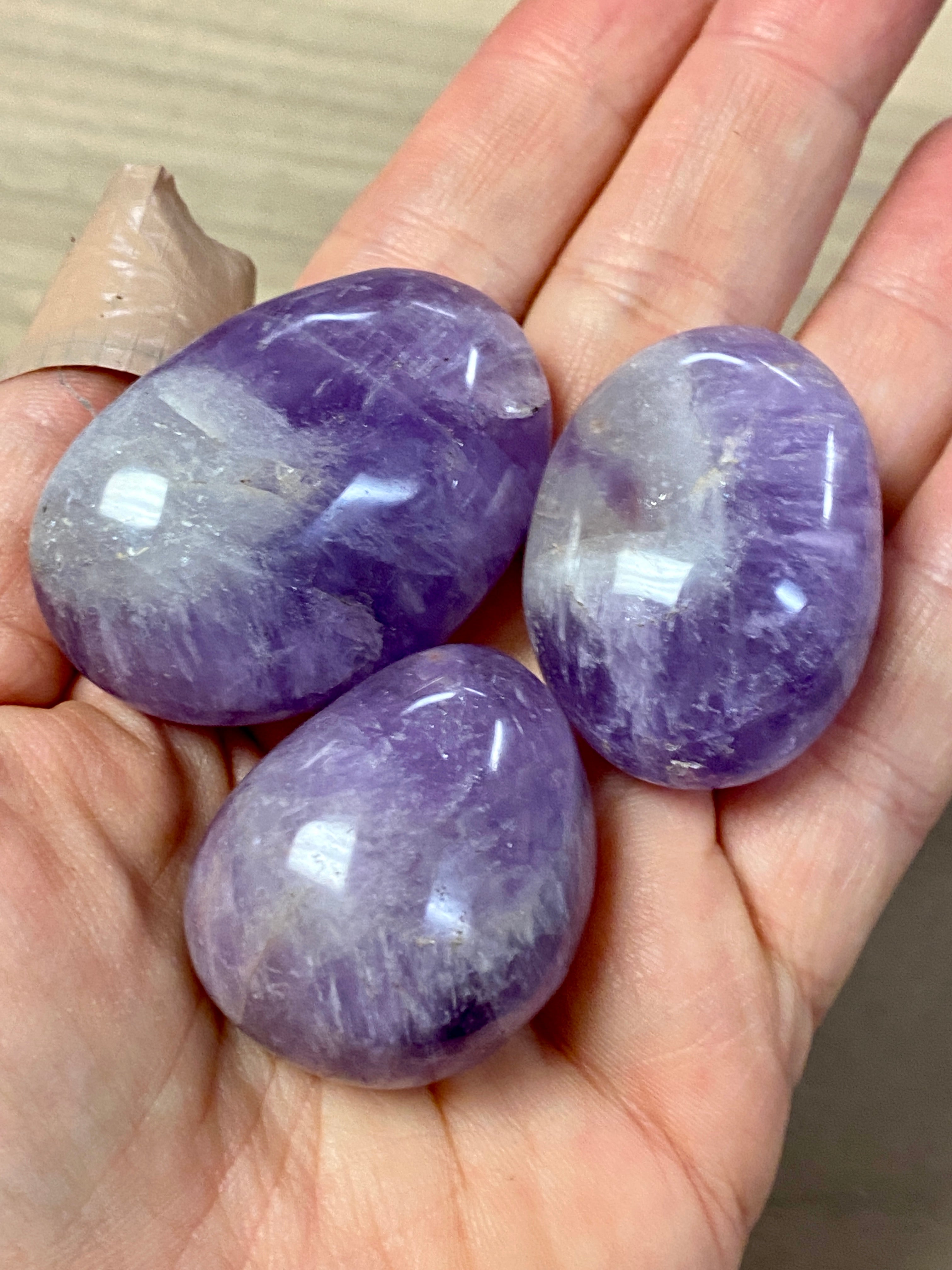 Amethyst  PALM STONE