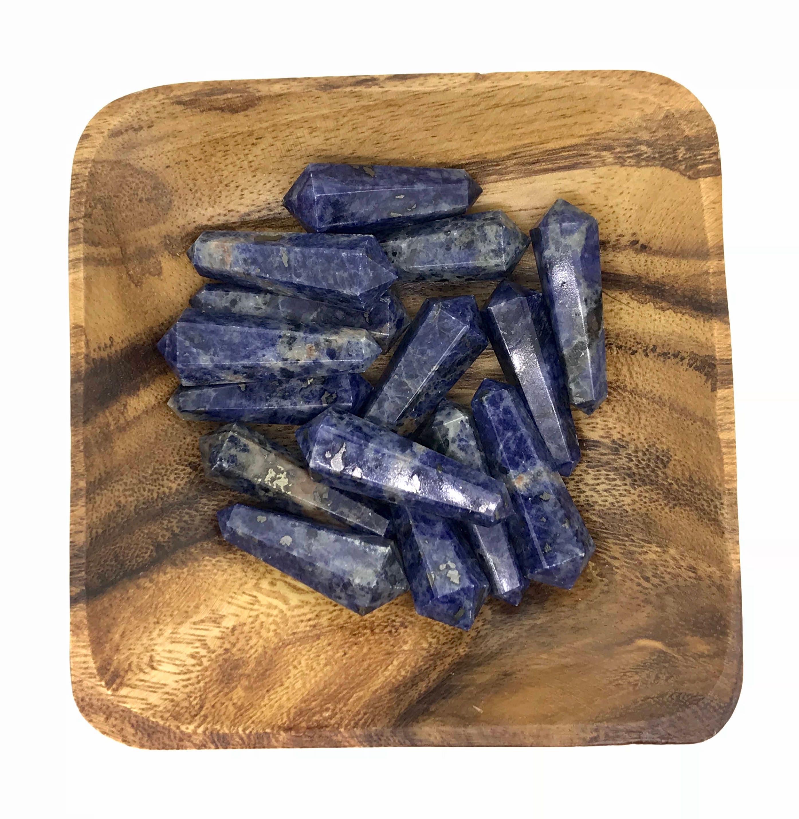 Sodalite Double Terminated Point 