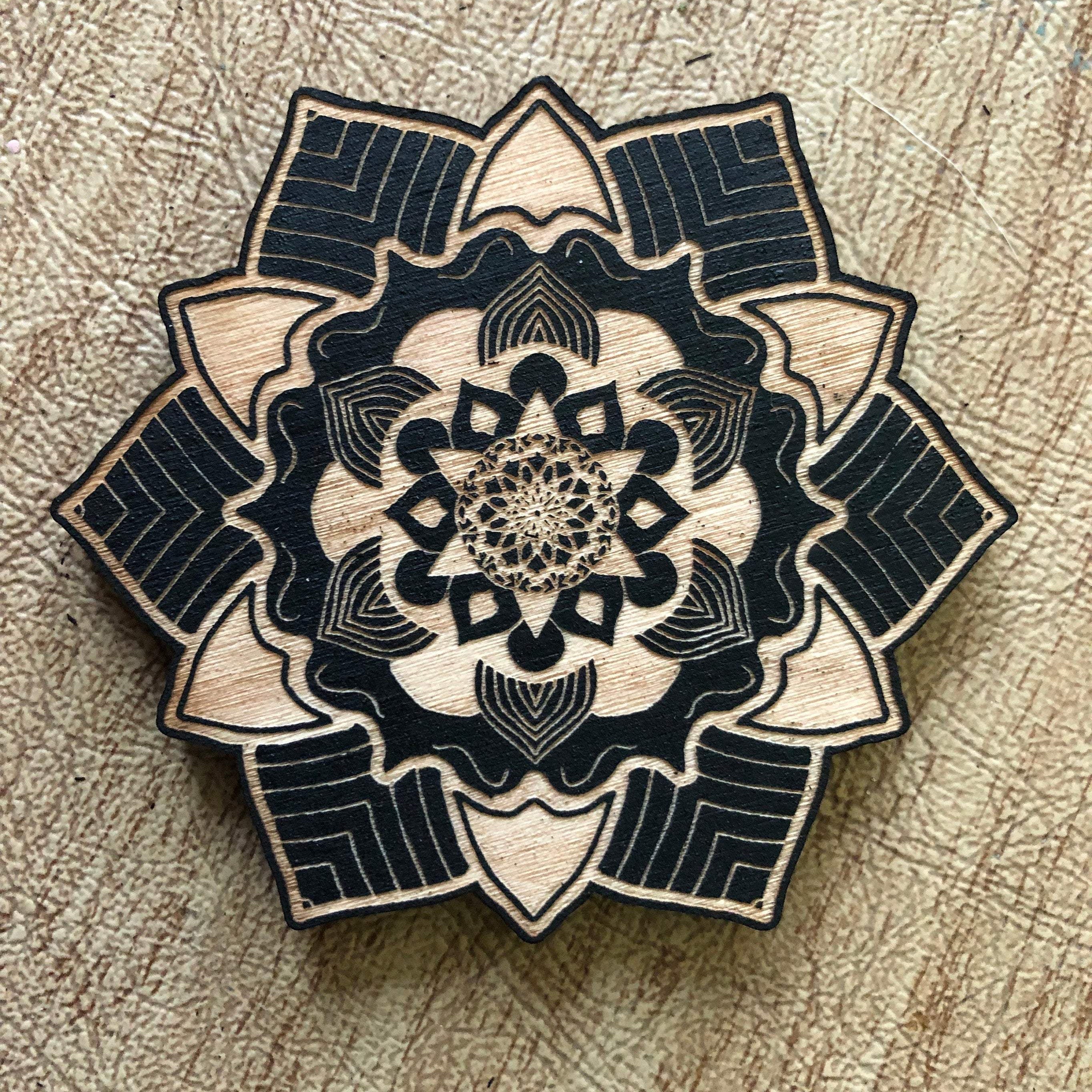 Painted Mandala #1 Magnet
