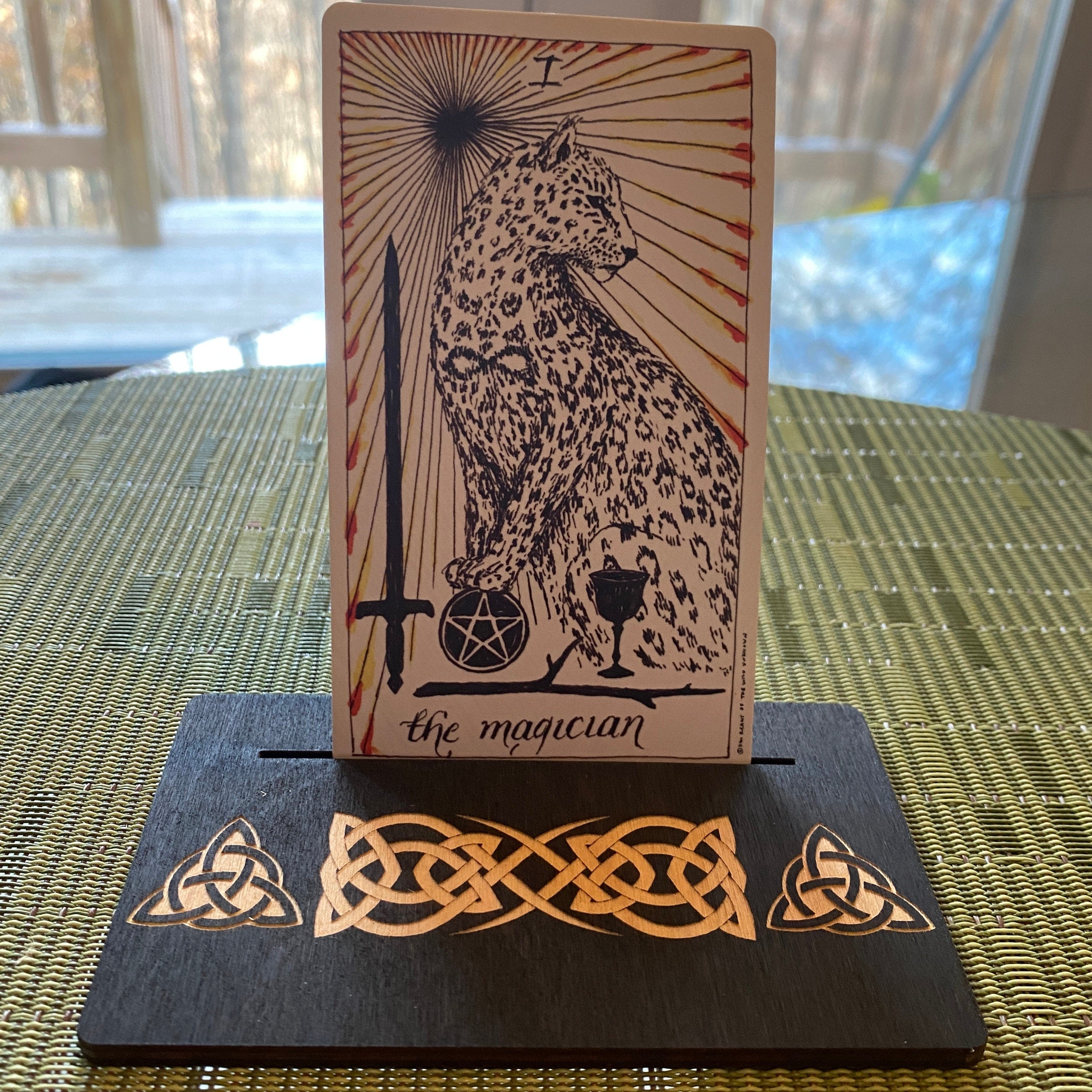 Celtic Tarot Card Holder 