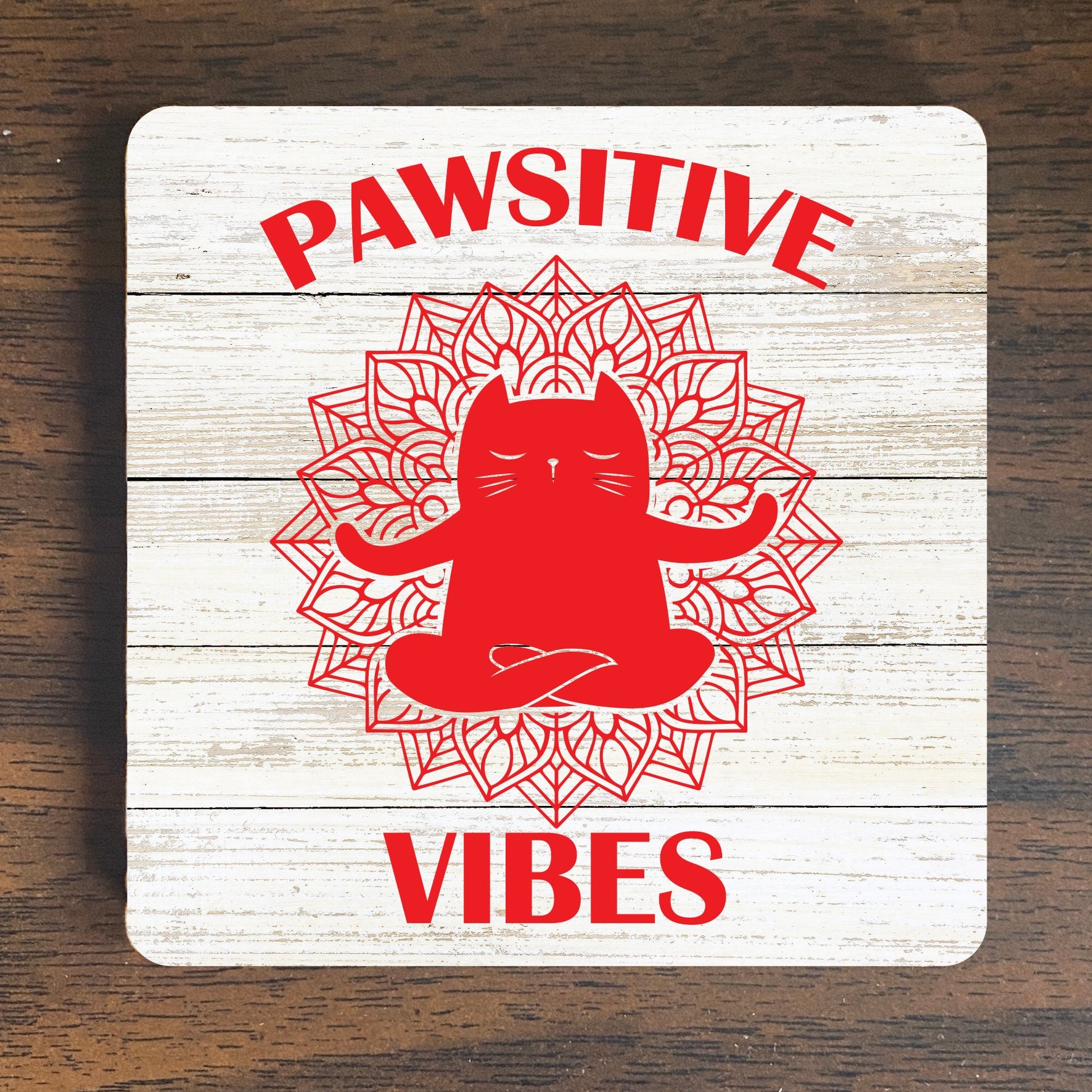 Pawsitive Vibes Magnet 