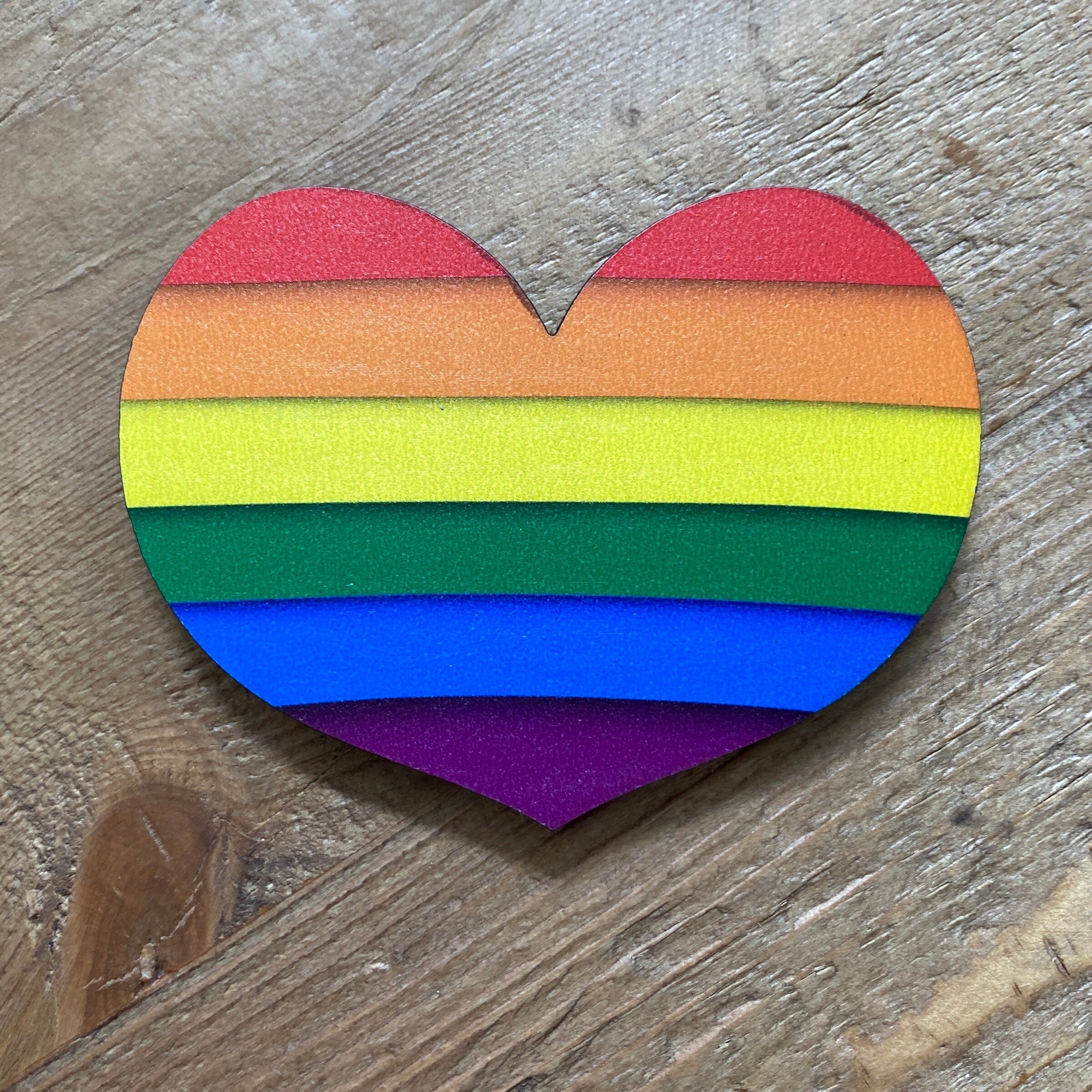 Pride Heart Magnet 