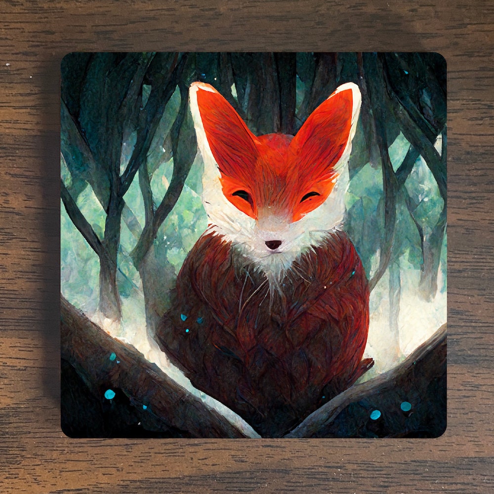 Red Fox Magnet