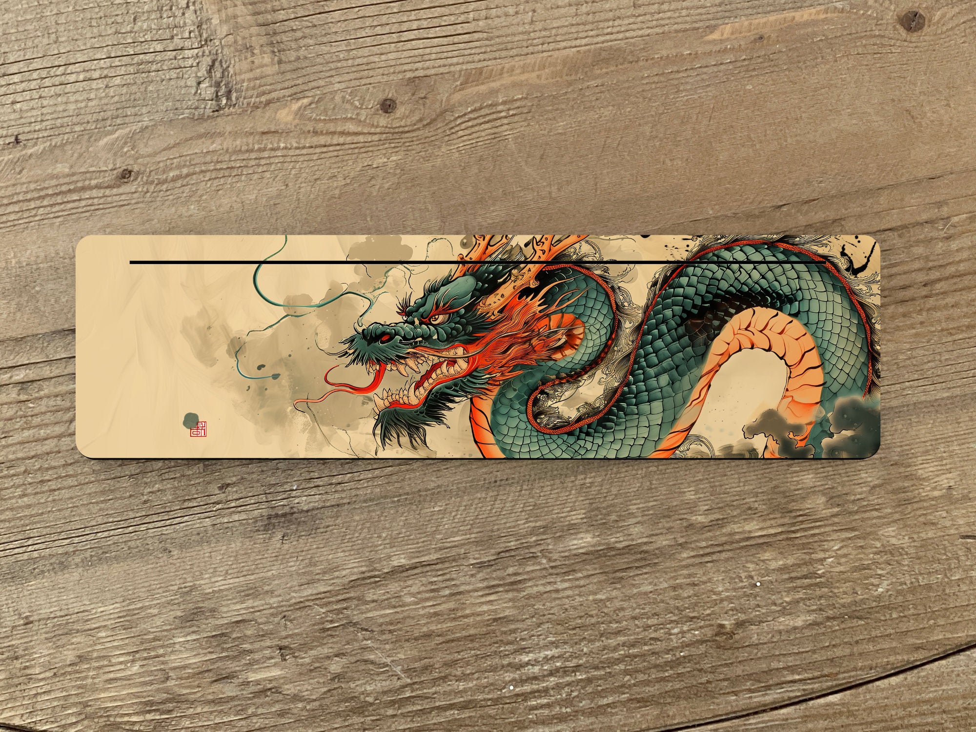 Dragon Tarot Card Holder - Oracle Card Holder - Japanese Dragon