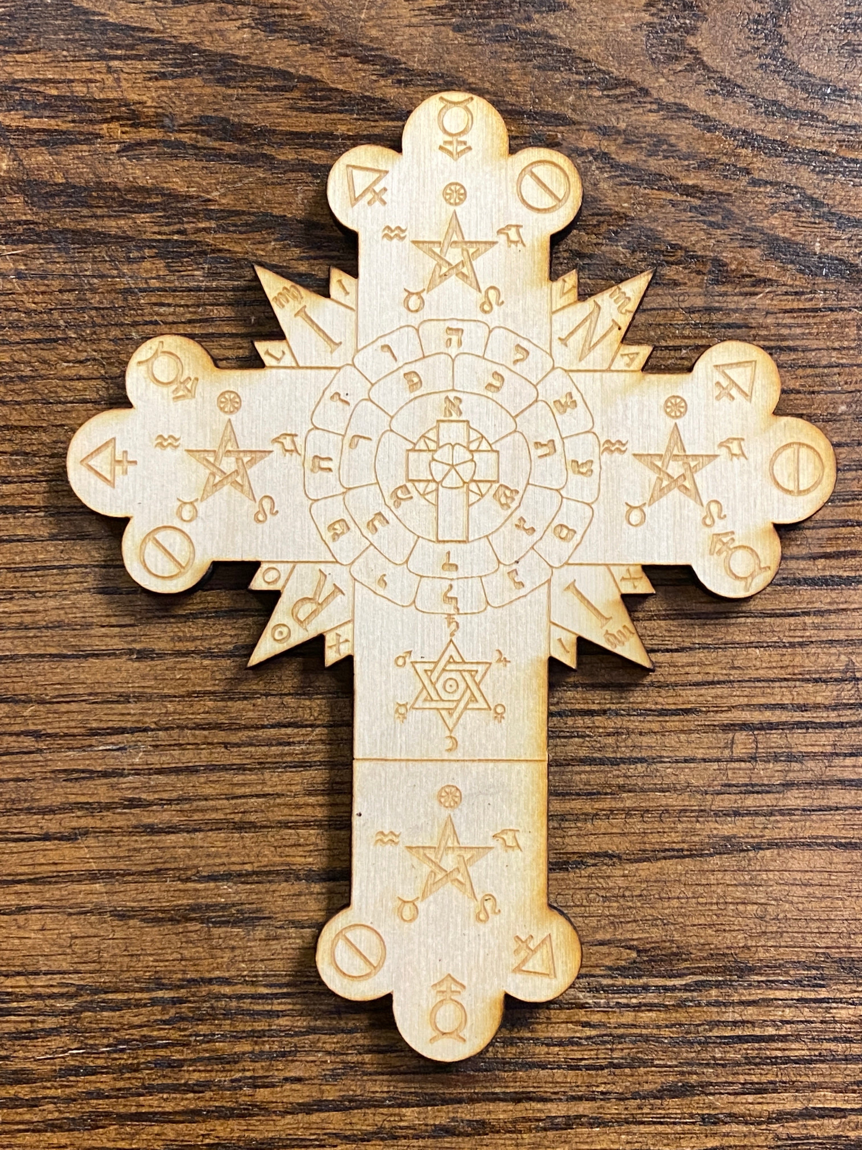 Rosy Cross Aka the Rosicrucian Cross